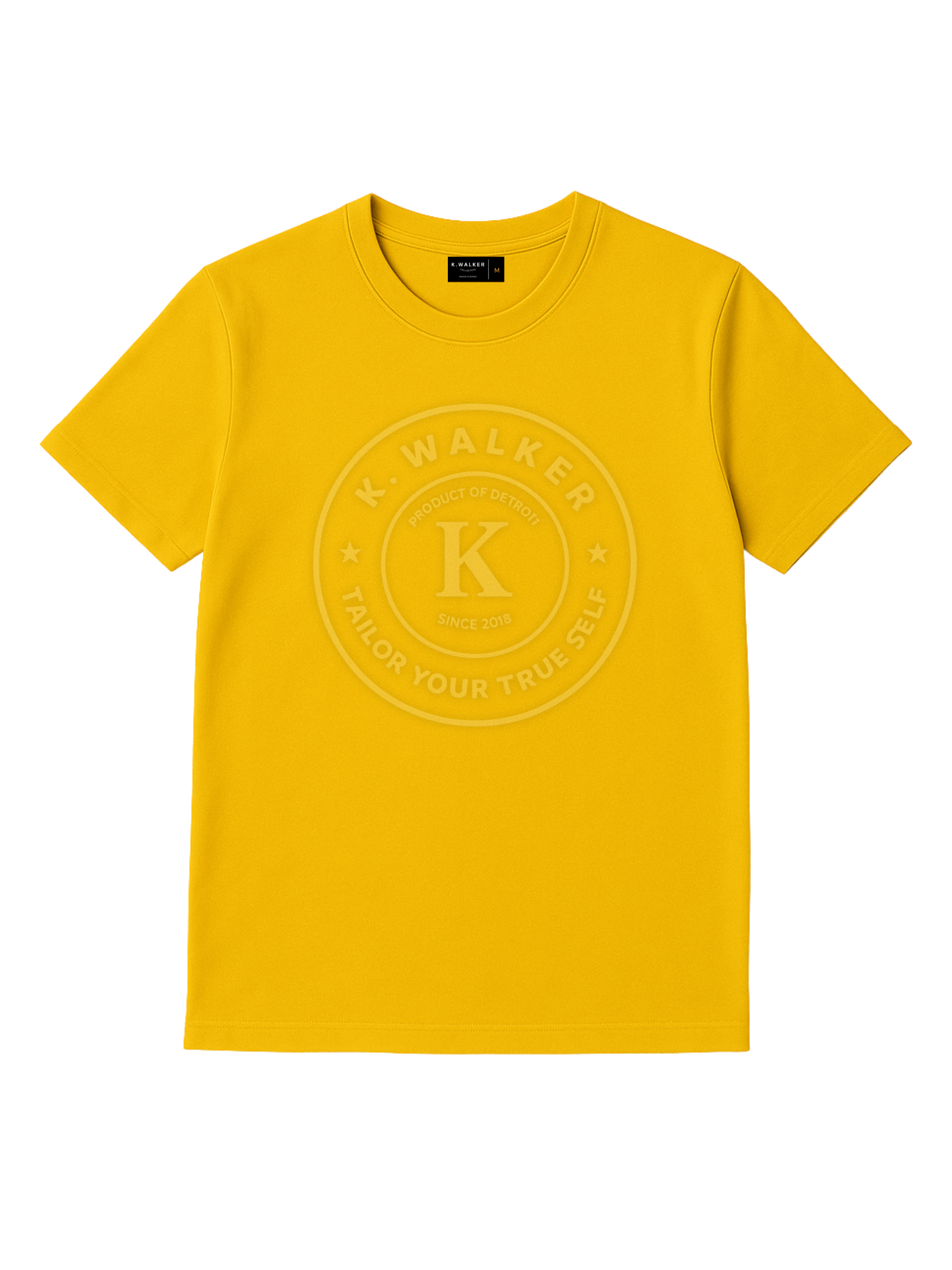 KWC Embossed Tee (Yellow)
