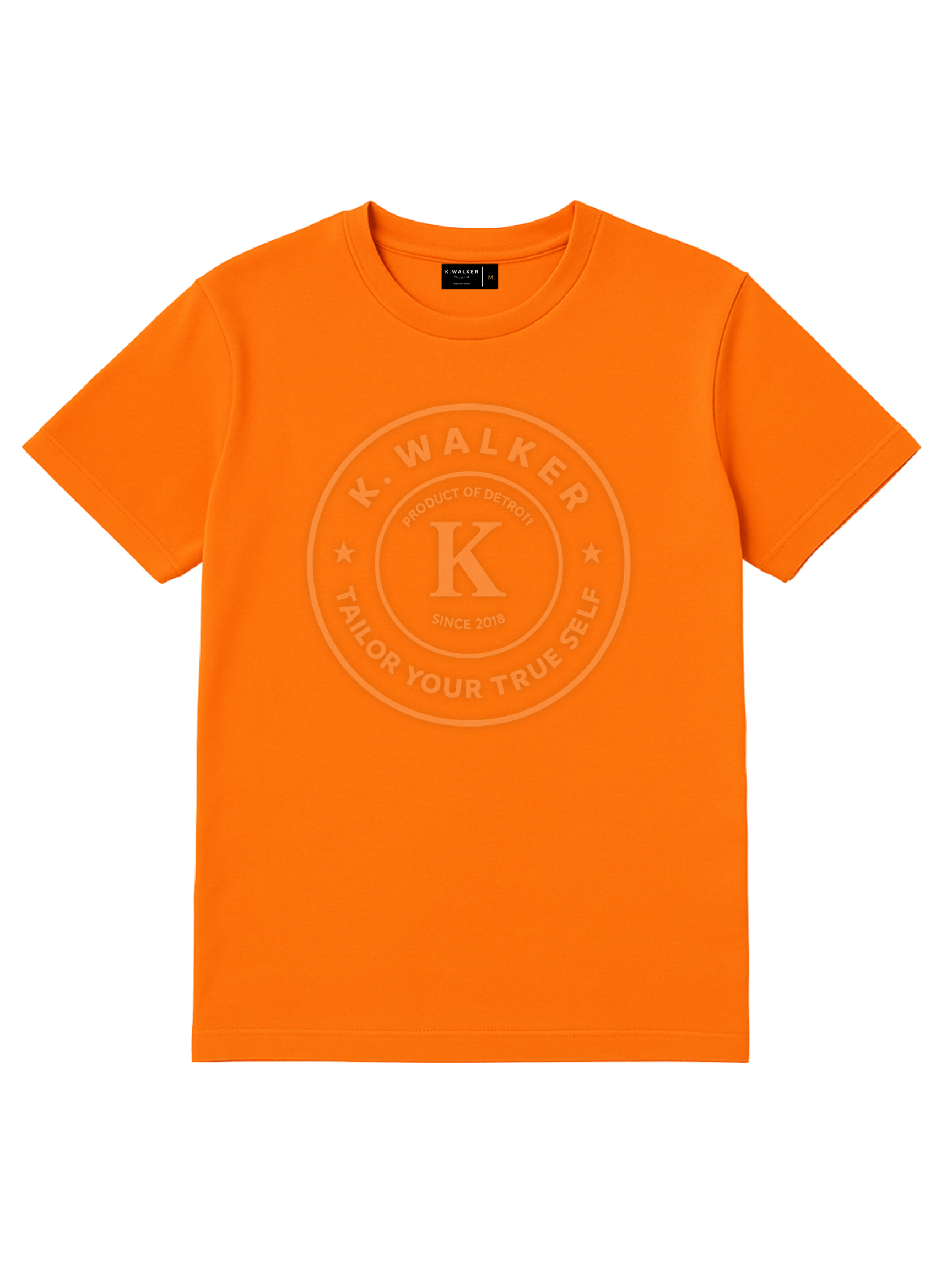 KWC Embossed Tee (Orange)