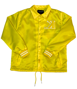 Satin Coach Jacket (Canary Yellow)