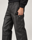 The Vegan Leather Cargo (Black)