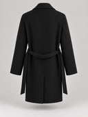 The Double-Breasted Trench Coat (Black)