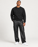 The Vegan Leather Cargo (Black)