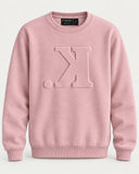The Embossed Sweatshirt (Pink)