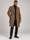 The Double-Breasted Trench Coat (Chocolate)