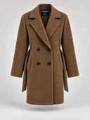 The Double-Breasted Trench Coat (Chocolate)