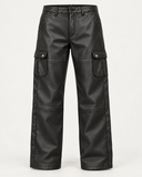 The Vegan Leather Cargo (Black)