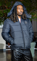 The Utility Puffer Coat (Black)