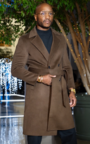 The Double-Breasted Trench Coat (Chocolate)