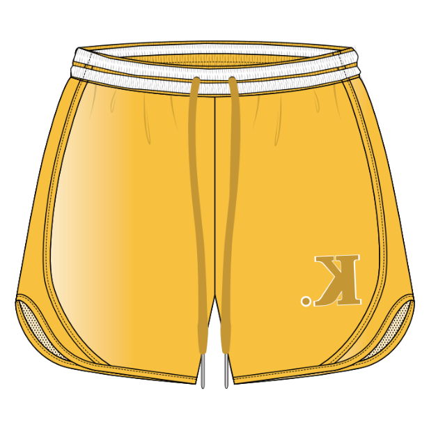Satin Shorts (Canary Yellow)
