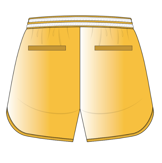 Satin Shorts (Canary Yellow)