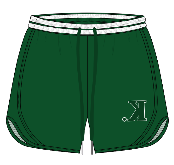 Satin Shorts (Emerald Green)