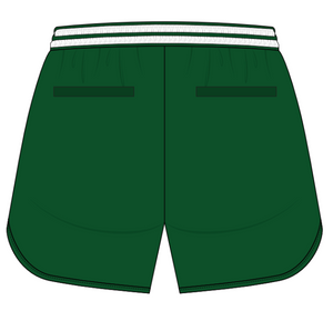 Satin Shorts (Emerald Green)
