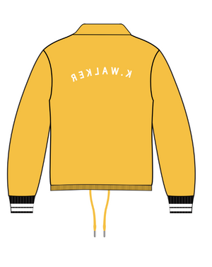 Satin Coach Jacket (Canary Yellow)