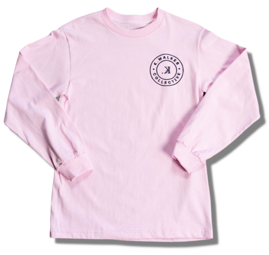 KWC Long Sleeve Badge Tee (Blush)