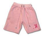 K. Chenille Sweatshorts (Pink)