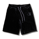 K. Signature Velour Shorts (Black) [Pre-Order]