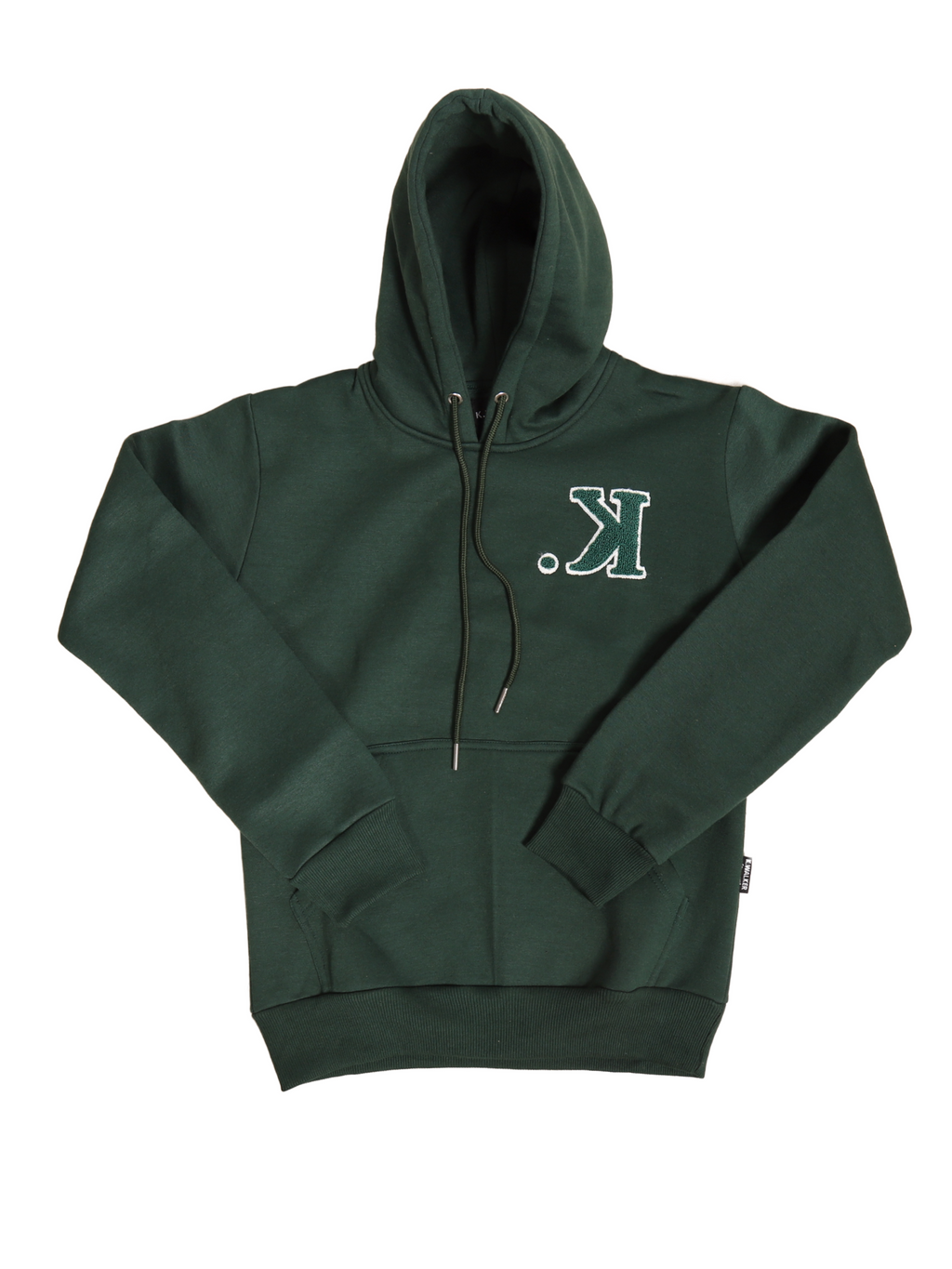 K. Chenille Pullover Hoodie (Green)