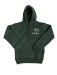 K. Chenille Pullover Hoodie (Green)