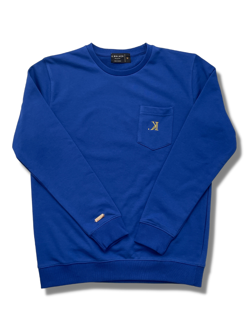 K. Signature Pocket Sweatshirt (Blue)