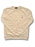 K. Signature Pocket Sweatshirt (Vanilla)