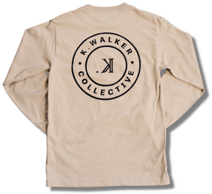 KWC Long Sleeve Badge Tee (Sand)