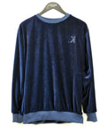 Signature Velour Sweatshirt (Midnight)