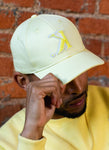 K. Chenille Cap (Yellow)