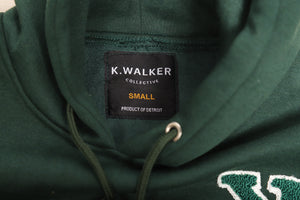 K. Chenille Pullover Hoodie (Green)