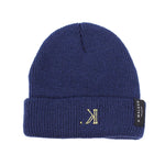 K. Signature Beanie (Blue)