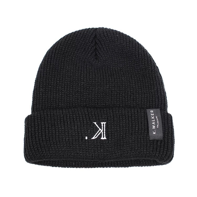 K. Signature Beanie (Black)