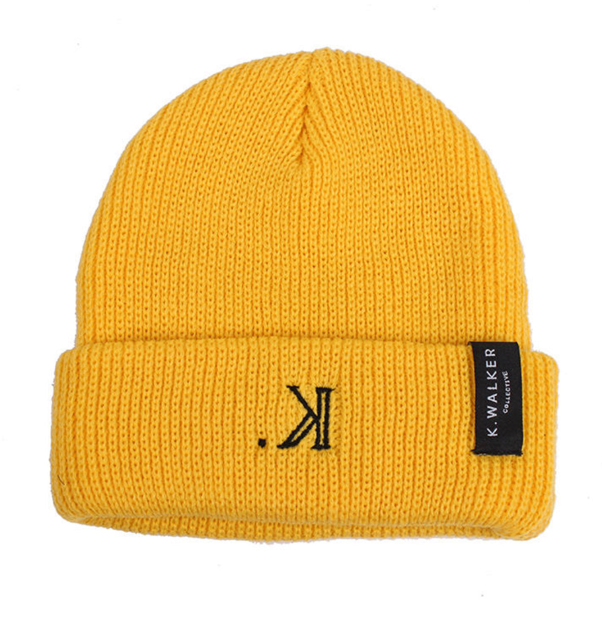 K. Signature Beanie (Yellow)