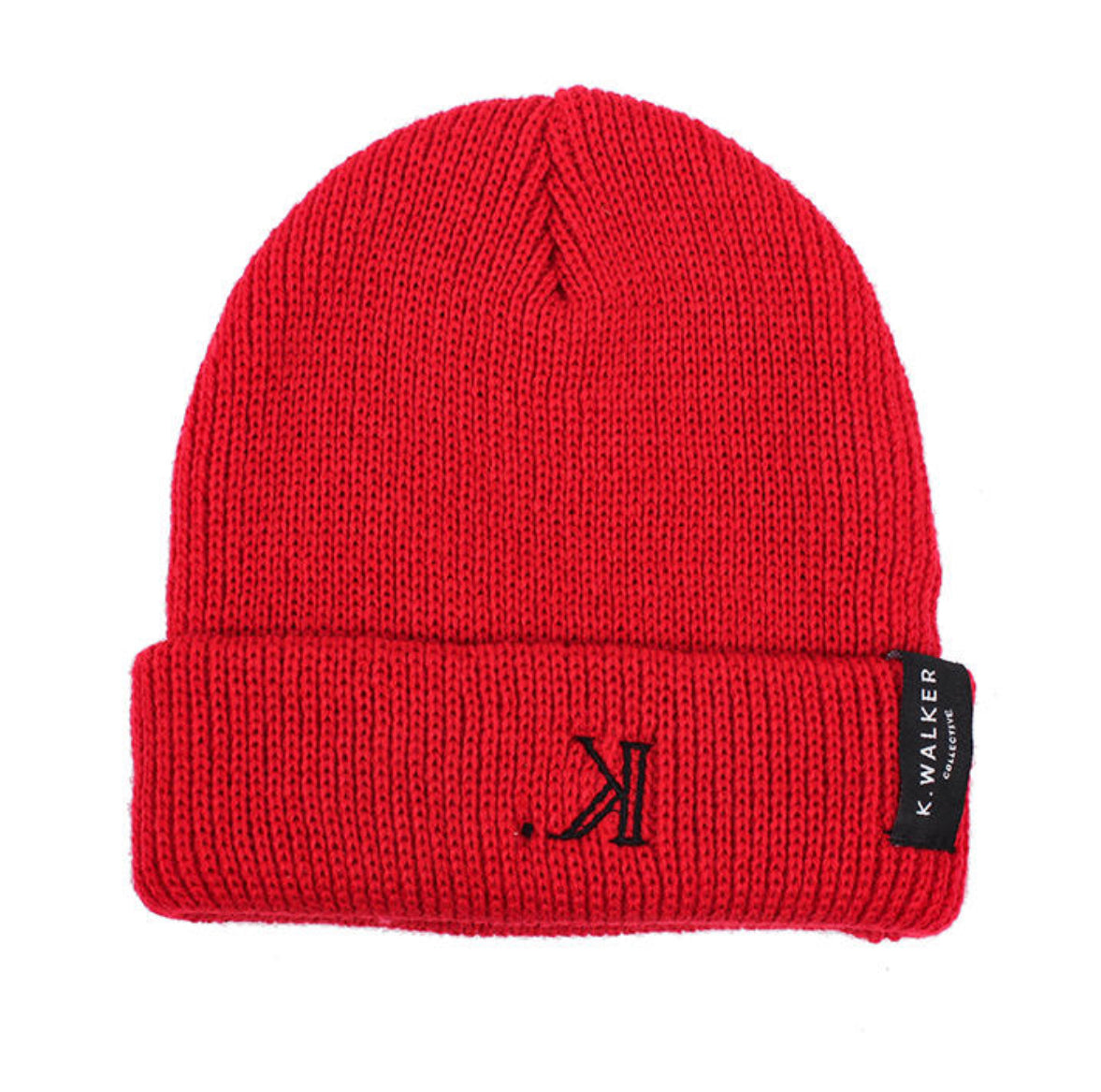 K. Signature Beanie (Red)