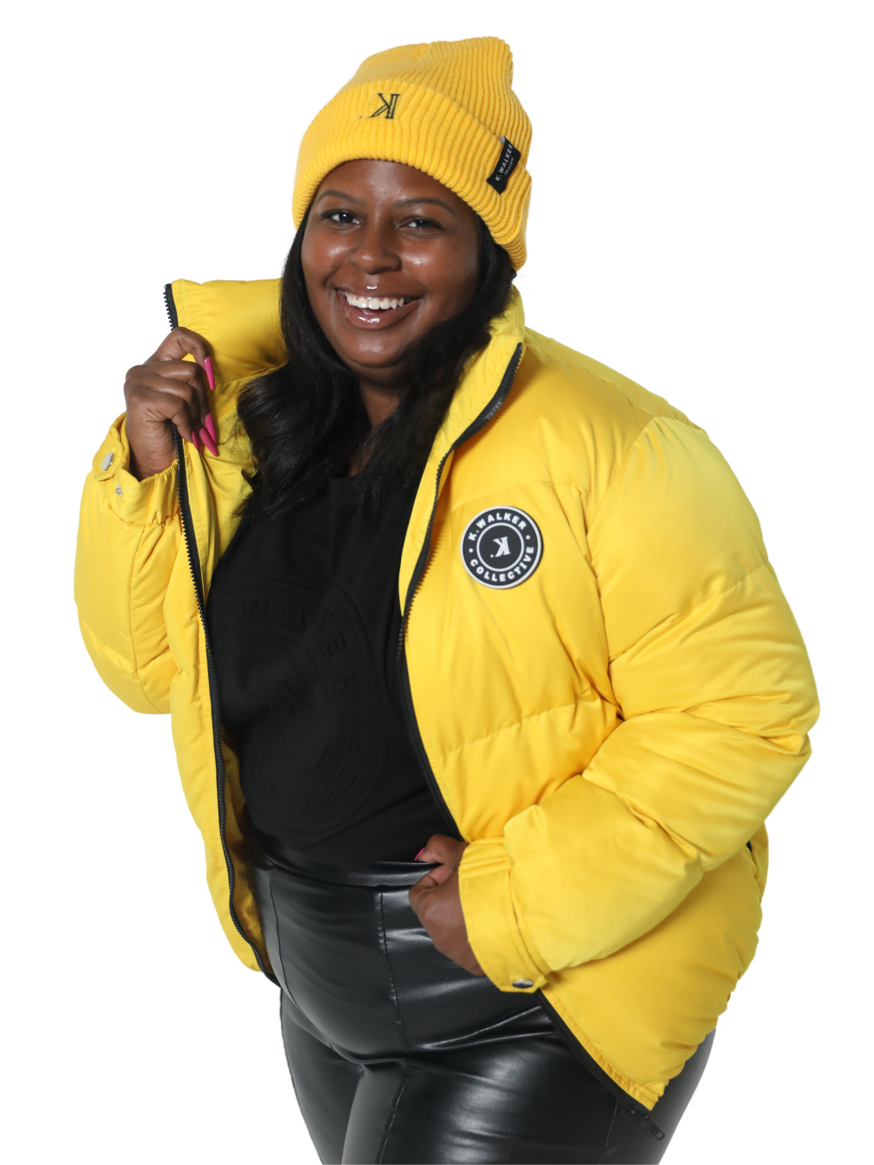 Yellow 2025 down coat