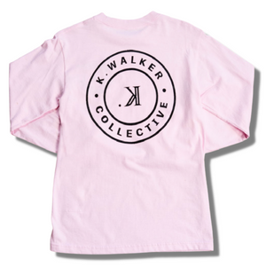 KWC Long Sleeve Badge Tee (Blush)