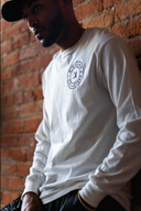 KWC Long Sleeve Badge Tee (White)