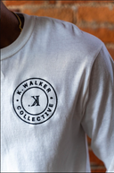 KWC Long Sleeve Badge Tee (White)