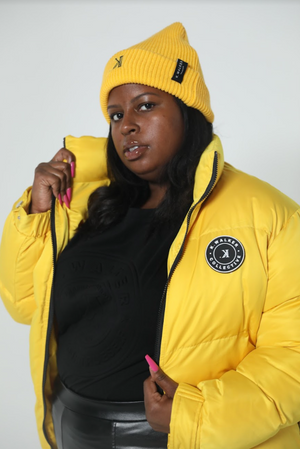 Womens mustard 2025 padded coat
