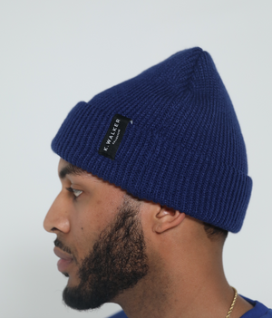 K. Signature Beanie (Blue)